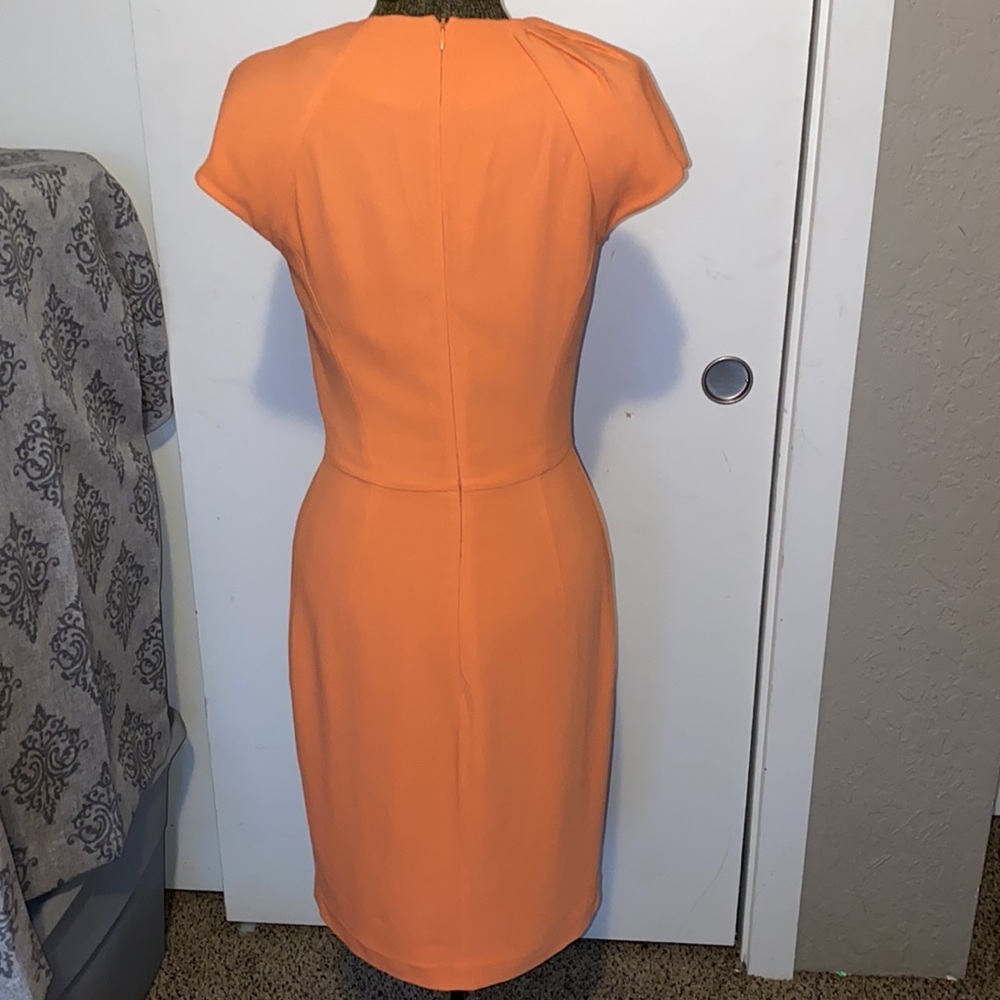 VIKTOR & ROLF ORANGE MIDI DRESS SMALL - Picture 10 of 16